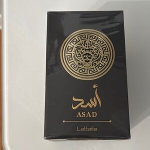 Lattafa Asad Black and Gold Fragrance for Men